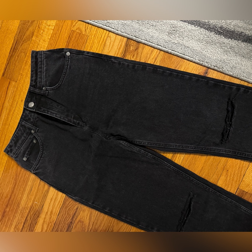 KSUBI Black jeans with knee rip